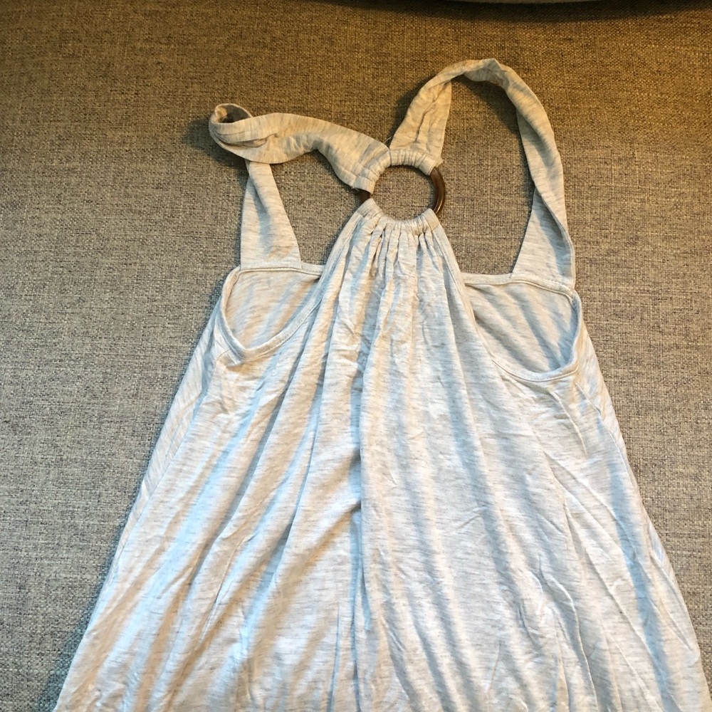 Pink Lily comfy light grey dress, summer dress, maxi dress, beach dress